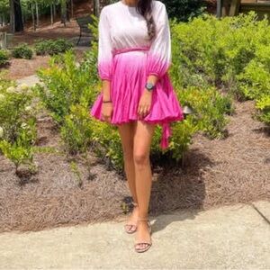 Pink Lily Ombré Mini Dress